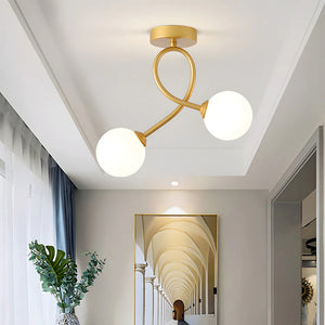 Nordic Modern Creative Glass Ceiling Light
