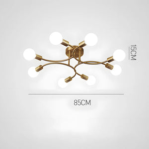 Modern Creative Multi-Bulb Ceiling Light