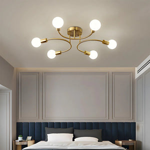 Modern Creative Multi-Bulb Ceiling Light