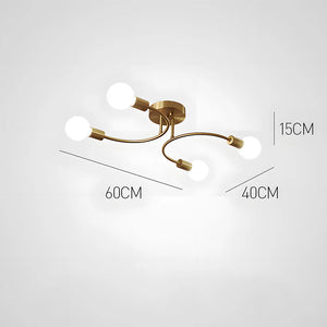 Modern Creative Multi-Bulb Ceiling Light