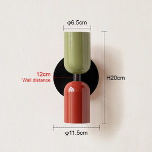 Designer Macaron Wall Light for Living Room