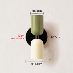 Designer Macaron Wall Light for Living Room