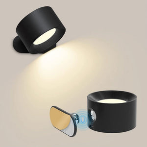 Rechargeable Magnetic Wall Light with Touch Remote and USB Charging