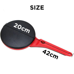 Electric Crepe Maker Non Stick Griddle Pan With Push Button Control 1005006968080263-JB12-Red-110V