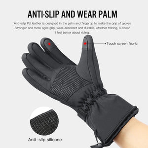 Electric Heated Waterproof Full Finger Thermal Gloves For Motorcycle Winter Riding 1005007636437254-al