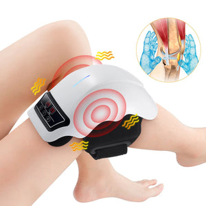 Electric Knee Massager With Compress And Vibration, 3 Temperature Levels 1005007344766731-al