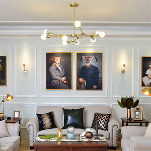 Modern Elegant Multiple Blubs Ceiling Light