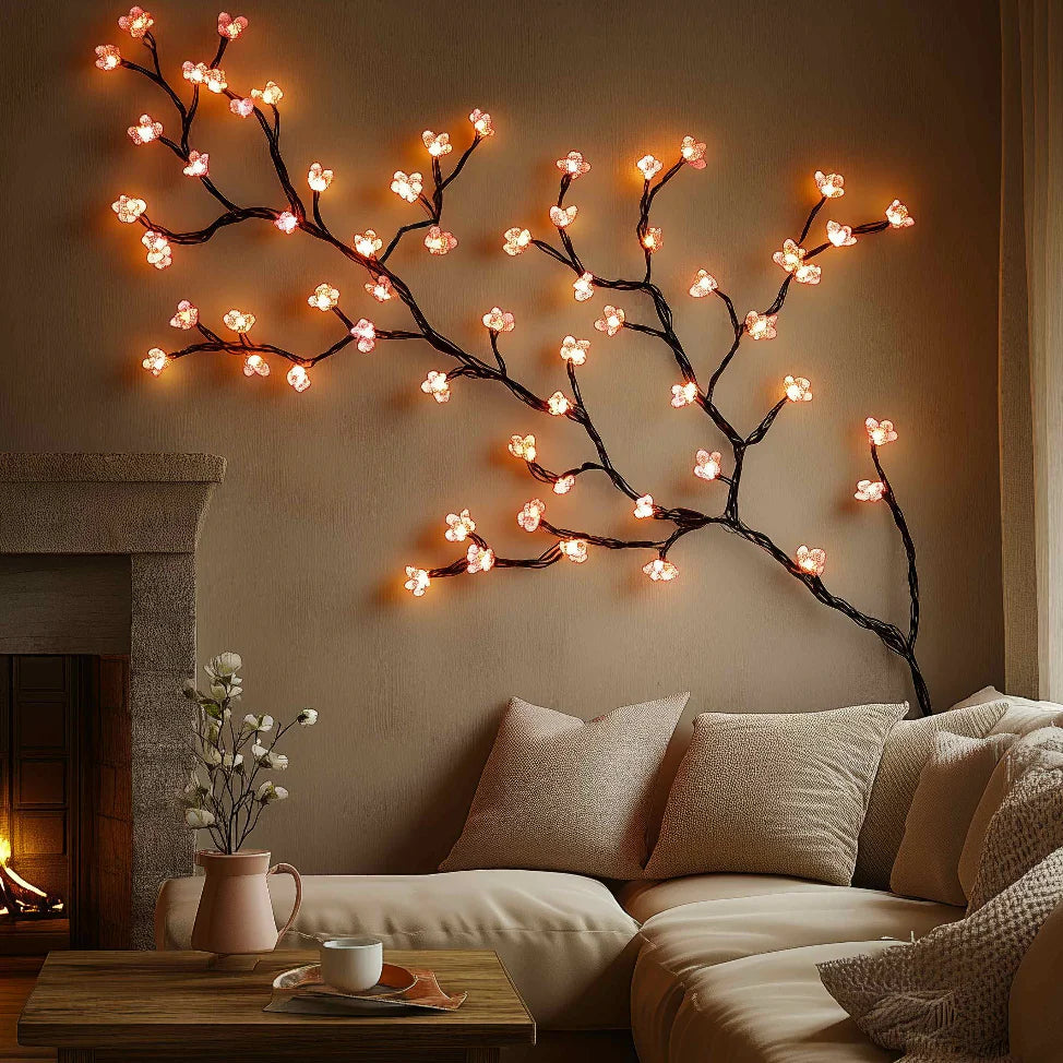 Cherry Blossom Whisper Wall Light