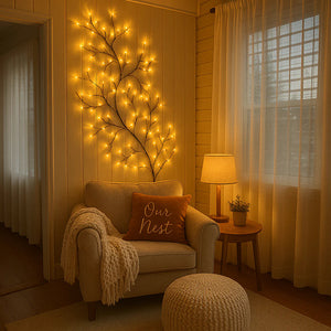 Cherry Blossom Whisper Wall Light