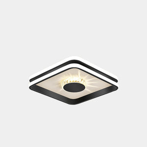 Modern Chic Crystal Ceiling Light