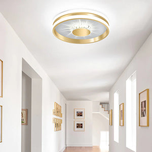 Modern Chic Crystal Ceiling Light