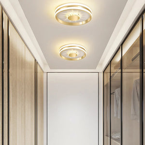Modern Chic Crystal Ceiling Light