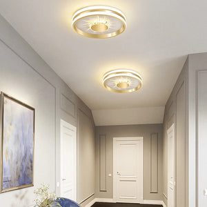 Modern Chic Crystal Ceiling Light