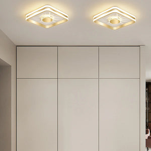 Modern Chic Crystal Ceiling Light