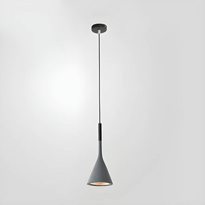 Nordic Black Pendant Light in Minimalist Cone Design
