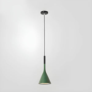 Nordic Black Pendant Light in Minimalist Cone Design