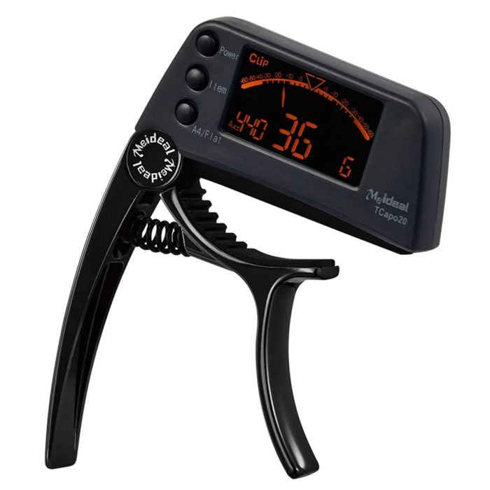 2-in-1 Guitar Capo Tuner with LED Display for All Instruments