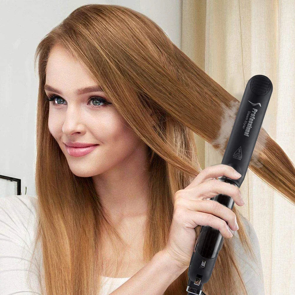 Steam Flat Iron with Ceramic Tourmaline Technology