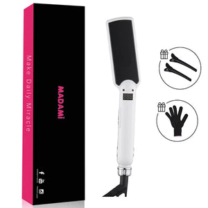 Titanium Hair Straightener Curler 480°F Dual Voltage