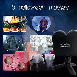 Halloween And Christmas Holographic Projection Light