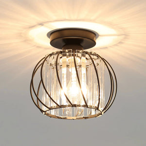 Modern Creative Lantern Shape Glass Ceiling Light
