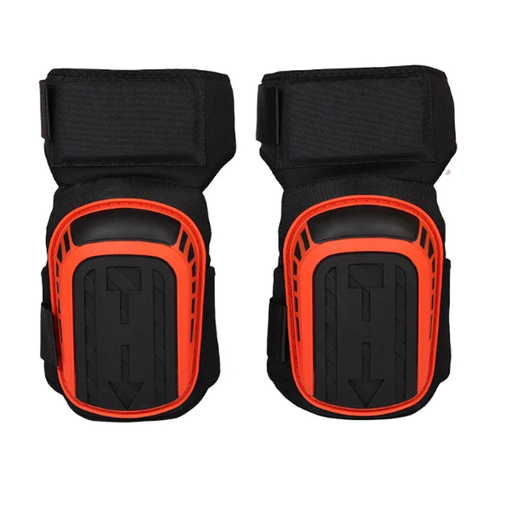 Heavy Duty Gel Cushion Knee Pads With Eva Foam And Straps 1005007857154143-khaki