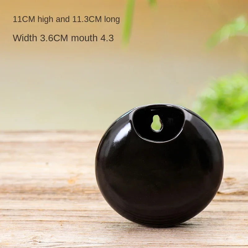 Modern Ceramic Wall Hung Plant Pot