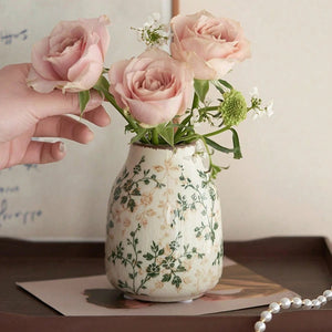 Ice Crackle Ceramic Bud Vase For Fresh Or Dry Flowers 1005009012604187-l
