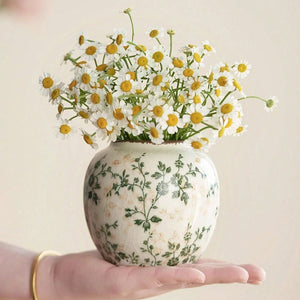 Ice Crackle Ceramic Bud Vase For Fresh Or Dry Flowers 1005009012604187-l
