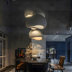 Contemporary Pendant Light Dome Shape