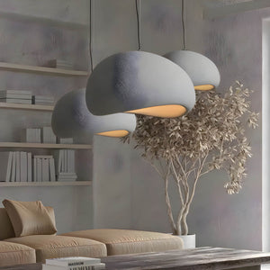 Contemporary Pendant Light Dome Shape