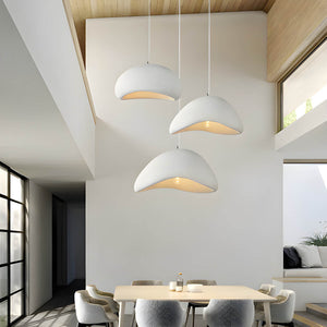 Contemporary Pendant Light Dome Shape