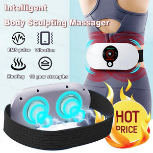 Intelligent EMS Body Sculpting Massager with Heat & Vibration