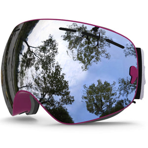 Interchangeable Lens Ski Goggles With Anti Fog Uv Protection Otg 32719782428-C2 Blue Blue