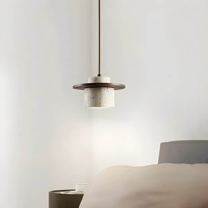 Wabi-Sabi Natural Stone Pendant Light