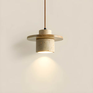 Wabi-Sabi Natural Stone Pendant Light