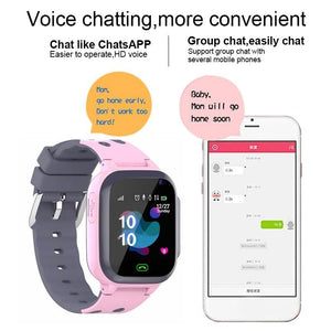 Kids Smartwatch with GPS, SOS, Camera, Two-Way Communication
