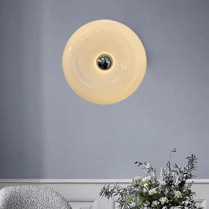 Modern Bauhaus Donut Table/Wall Lamp