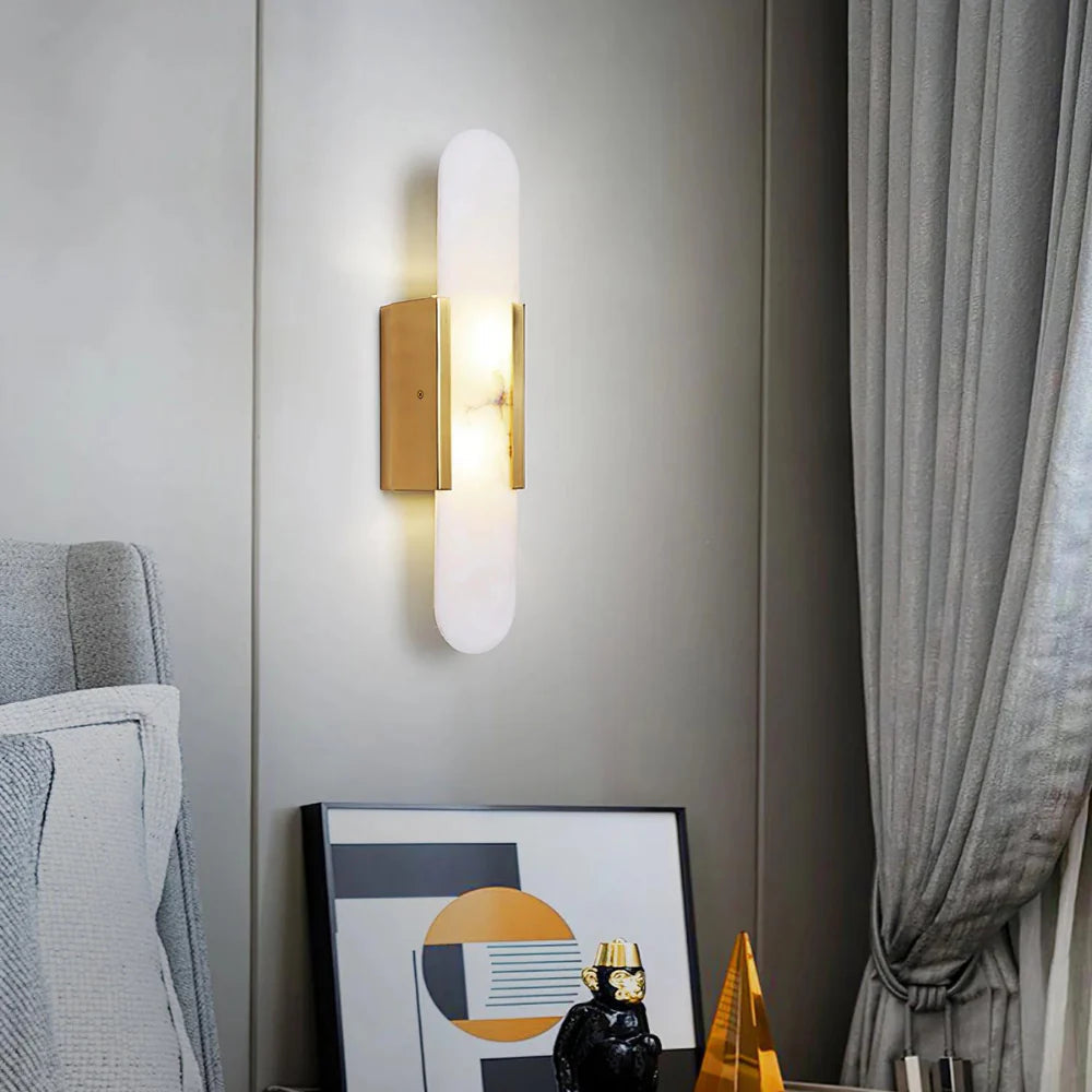 Modern Minimalist Marble Wall Light