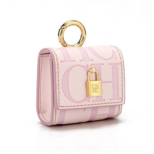 Leather Earbuds Storage Case With Valentines Gifts For Her Style 1005010666935710-CGS-03PINK