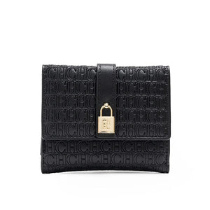 Letter Print Pu Wallet For Women, Valentines Gifts For Her 1005007885111384-CA10-DP-COFFEE