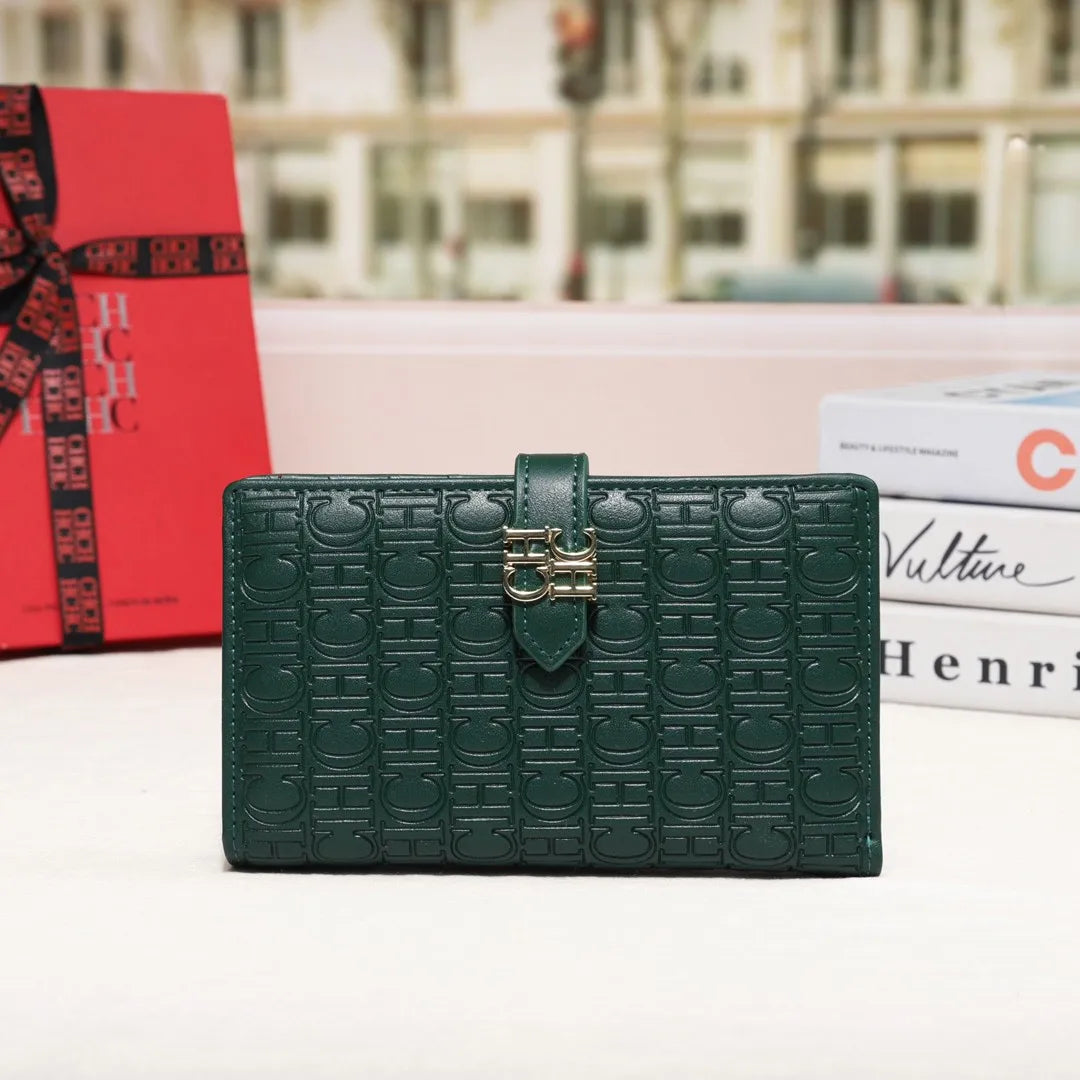 Long Zipper Organizer Wallet With Valentines Gifts For Her Animal Print 1005007444721660-CA8-WINE