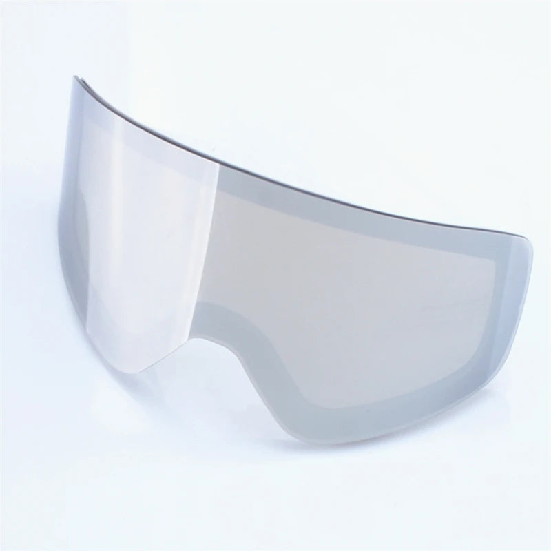 Magnetic Flip Cover Double Layer Anti Fog Ski Goggles Uv400 1005010285542327-only lens D