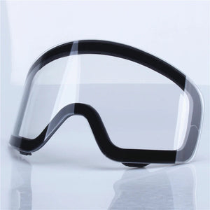 Magnetic Flip Cover Double Layer Anti Fog Ski Goggles Uv400 1005008257568696-only lens D