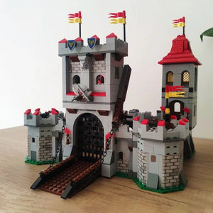 Medieval Castle Building Blocks Knight Siege Set