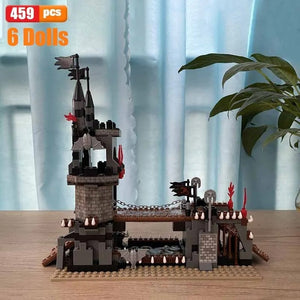 Medieval Castle Building Blocks Knight Siege Set