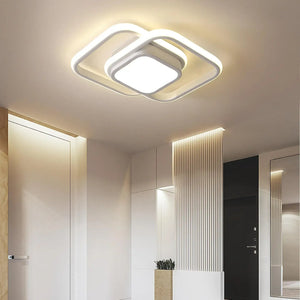 Nordic Minimalist Double Ring Ceiling Light