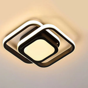 Nordic Minimalist Double Ring Ceiling Light