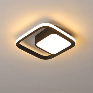 Nordic Minimalist Double Ring Ceiling Light
