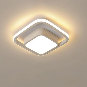 Nordic Minimalist Double Ring Ceiling Light